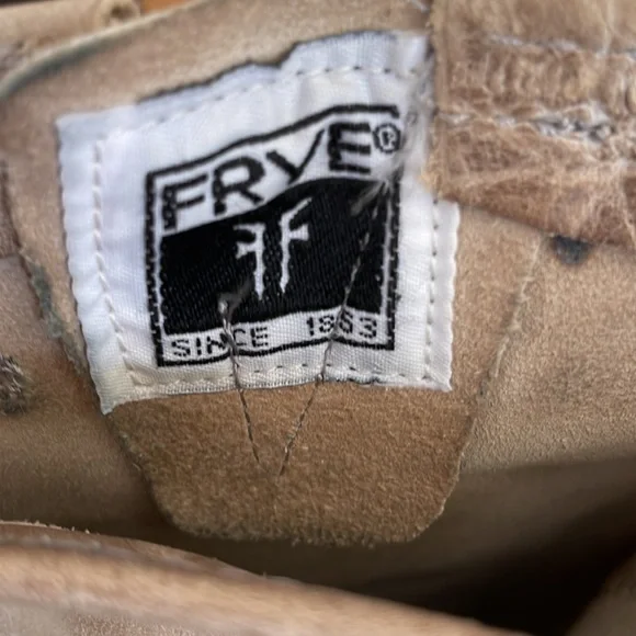 Frye Veronica Slouch Taupe Boot 6 1/2 - Picture 6 of 6